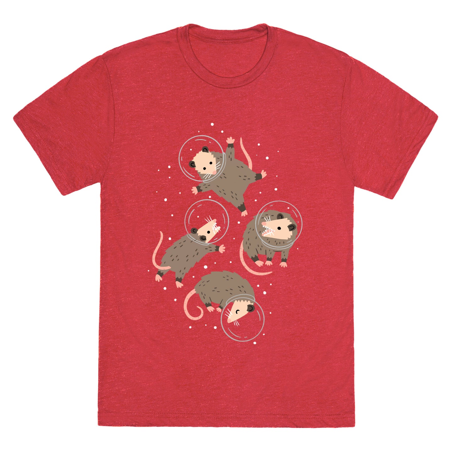 Opossums In Space Unisex Triblend Tee