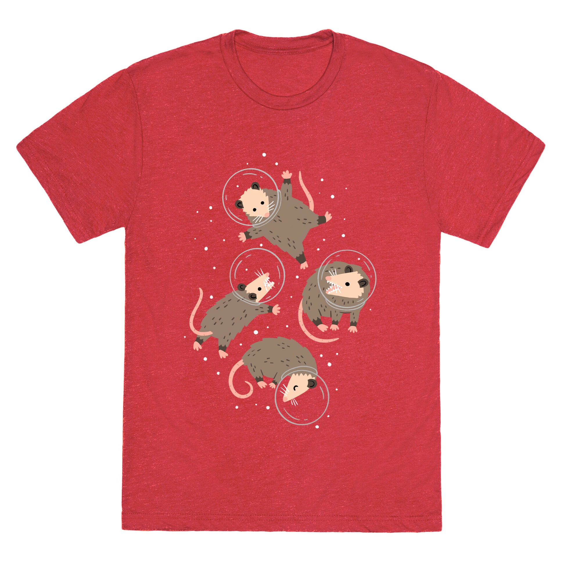 Opossums In Space Unisex Triblend Tee