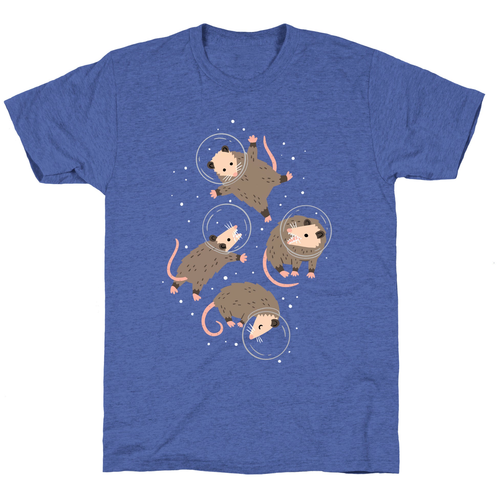 Opossums In Space Unisex Triblend Tee