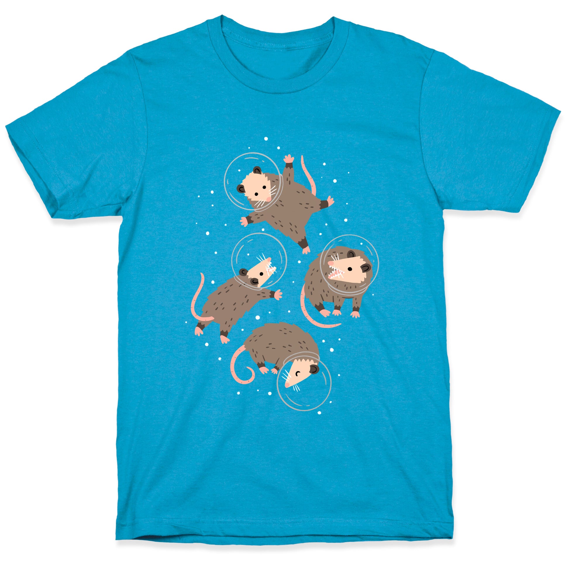 Opossums In Space Unisex Triblend Tee