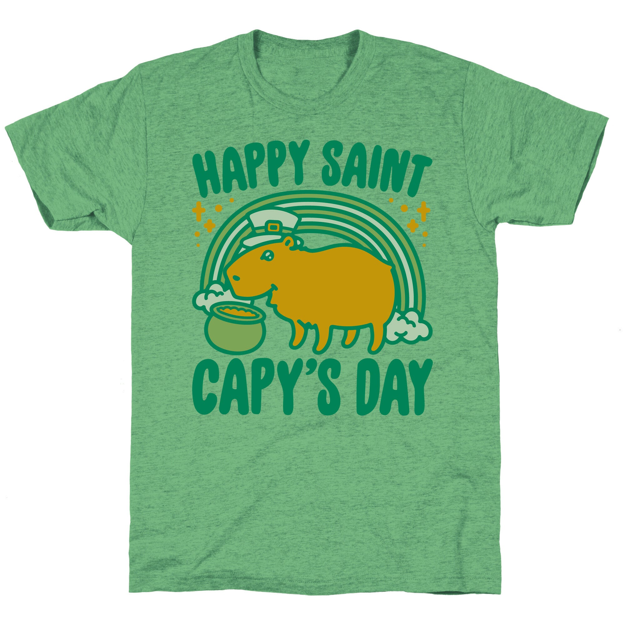 Happy Saint Capy's Day Unisex Triblend Tee