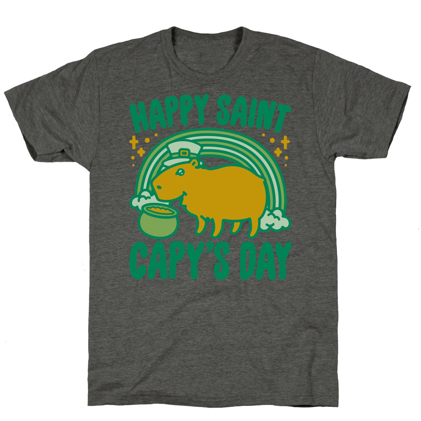 Happy Saint Capy's Day Unisex Triblend Tee