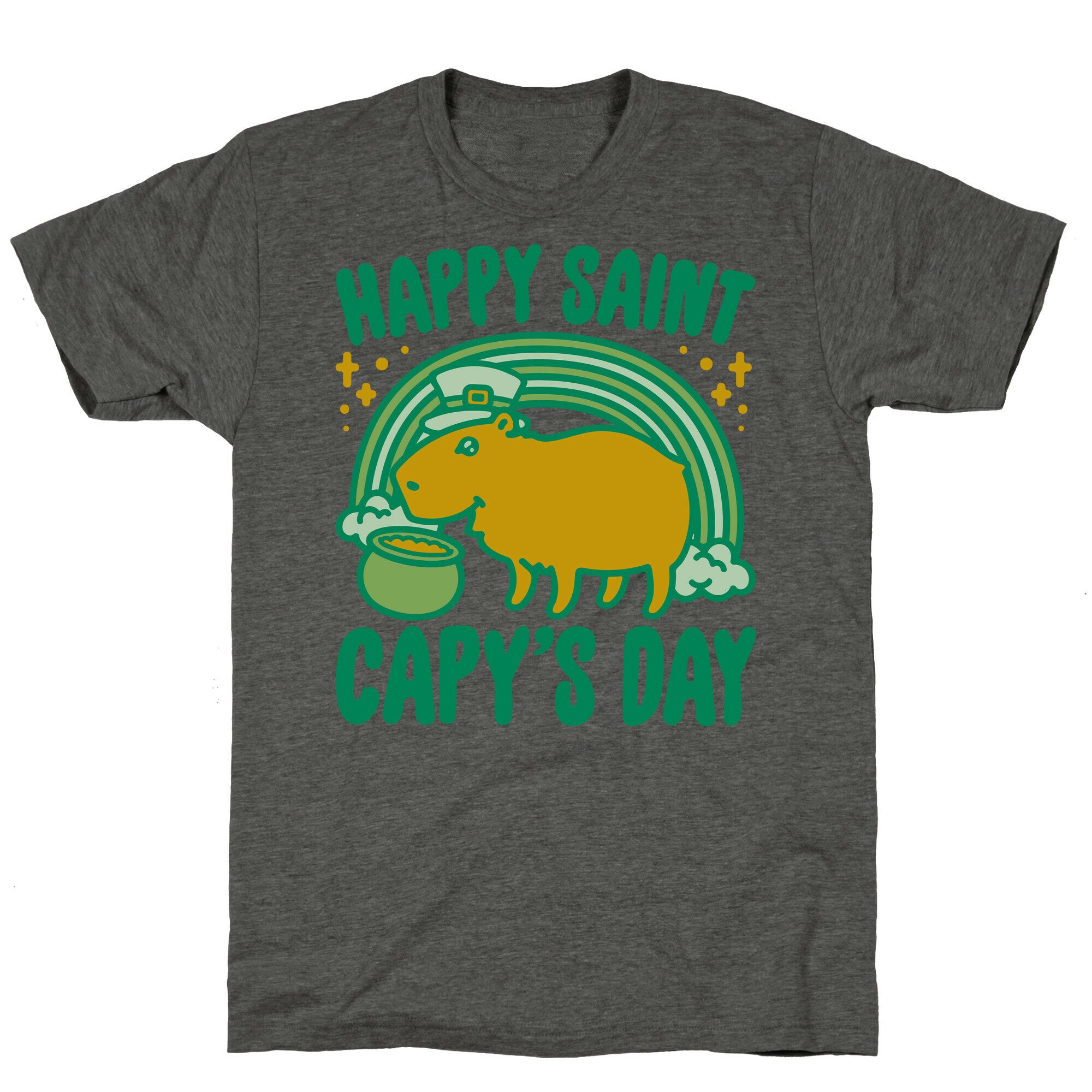Happy Saint Capy's Day Unisex Triblend Tee