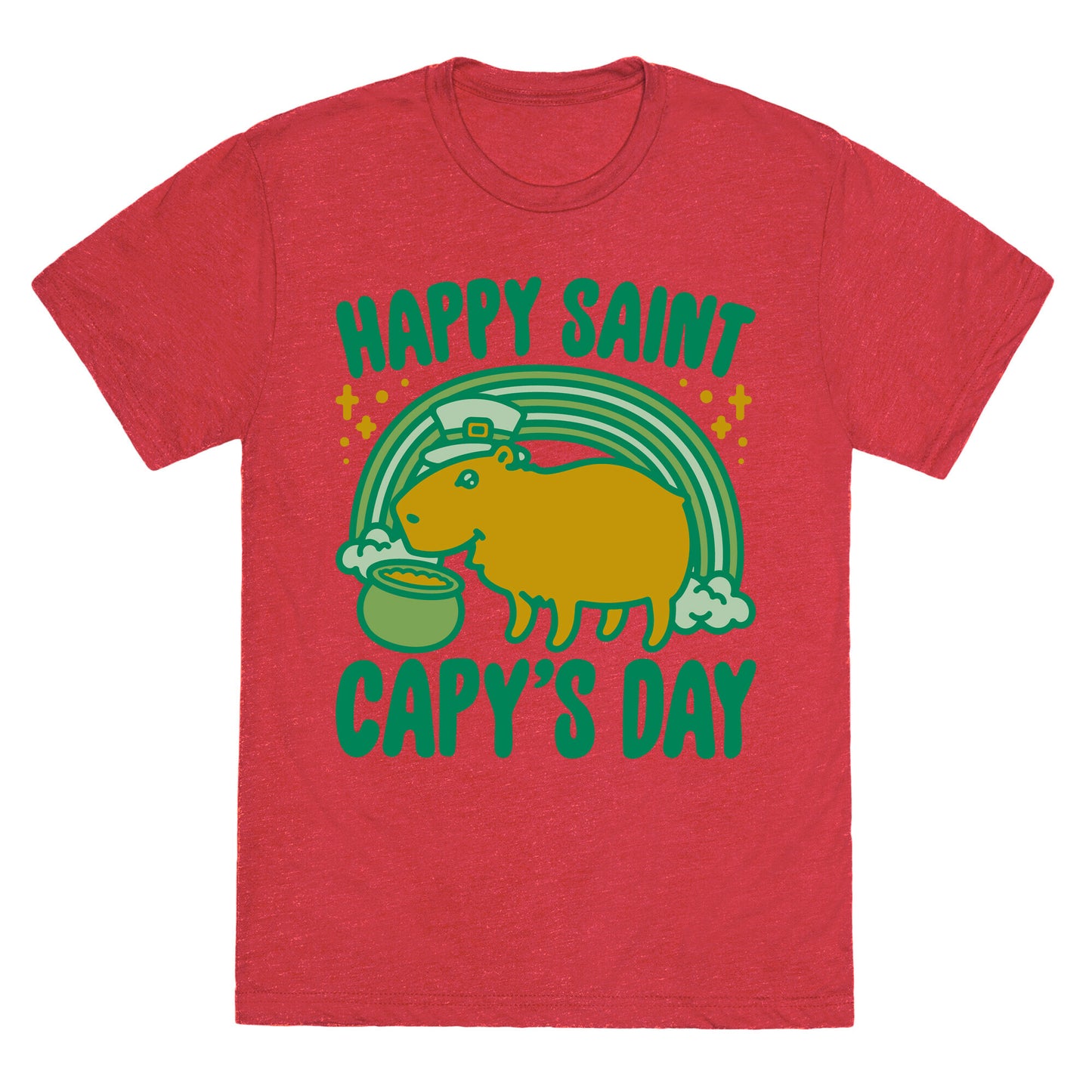 Happy Saint Capy's Day Unisex Triblend Tee