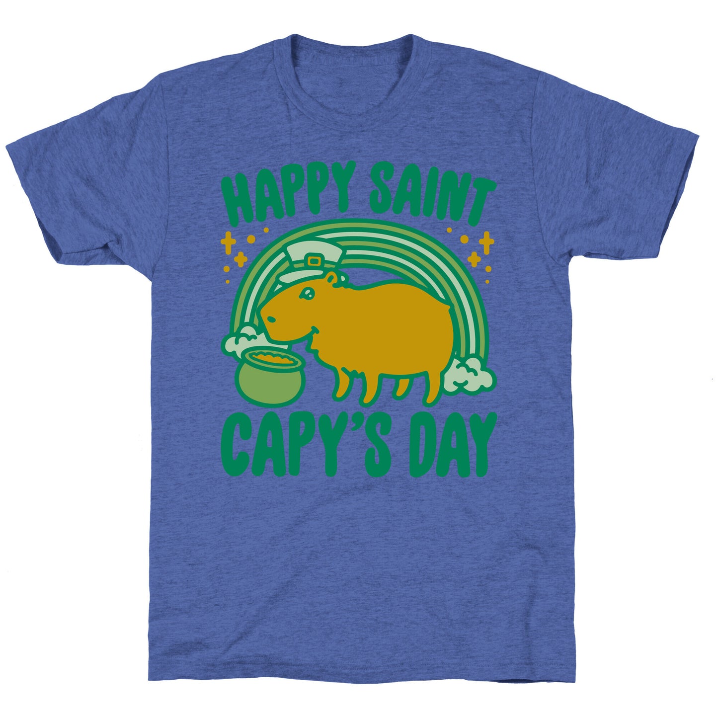 Happy Saint Capy's Day Unisex Triblend Tee