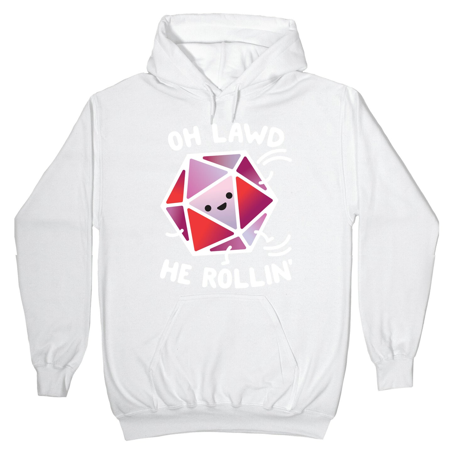 Oh Lawd He Rollin D20 Hoodie