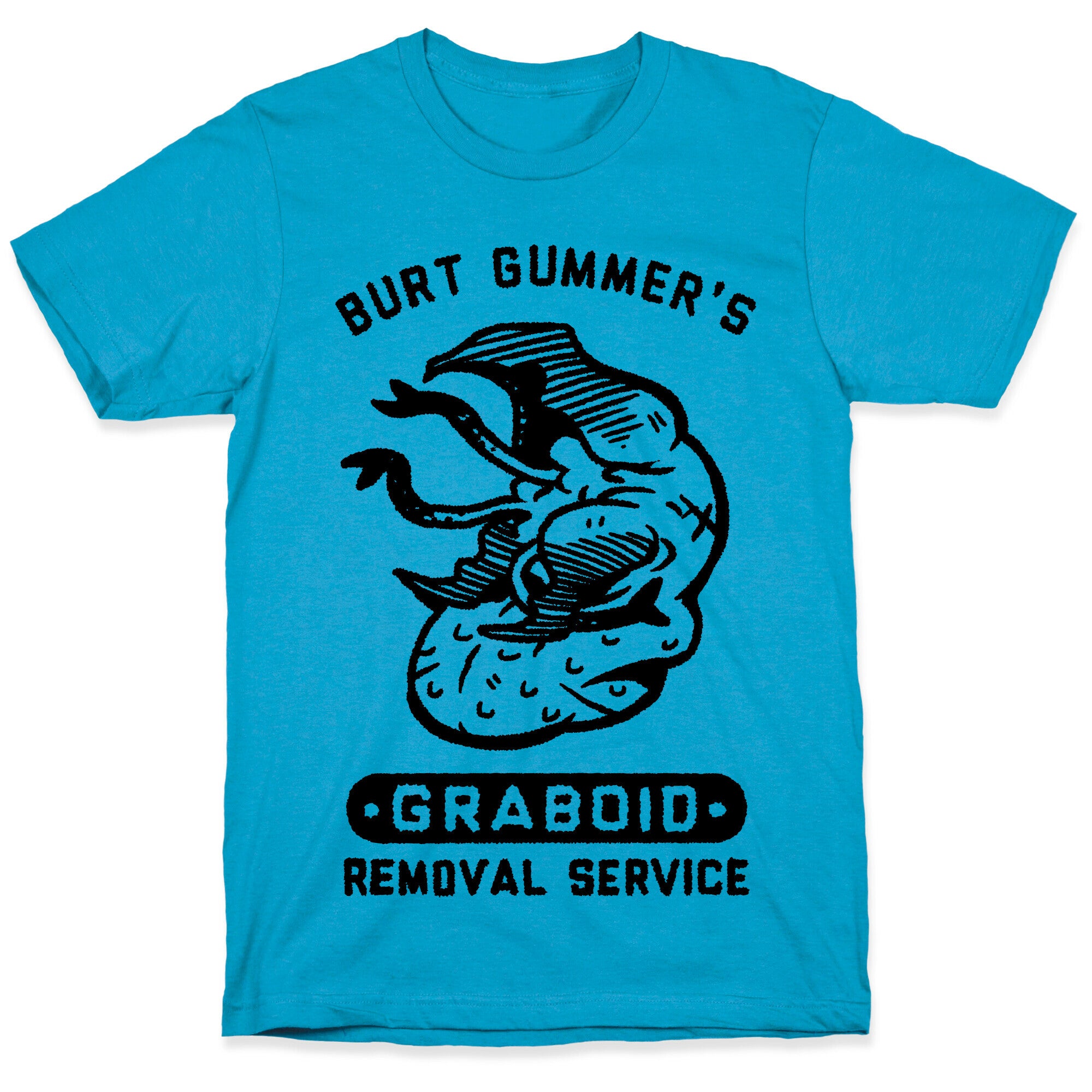 Burt Gummer's Graboid Removal Service Unisex Triblend Tee