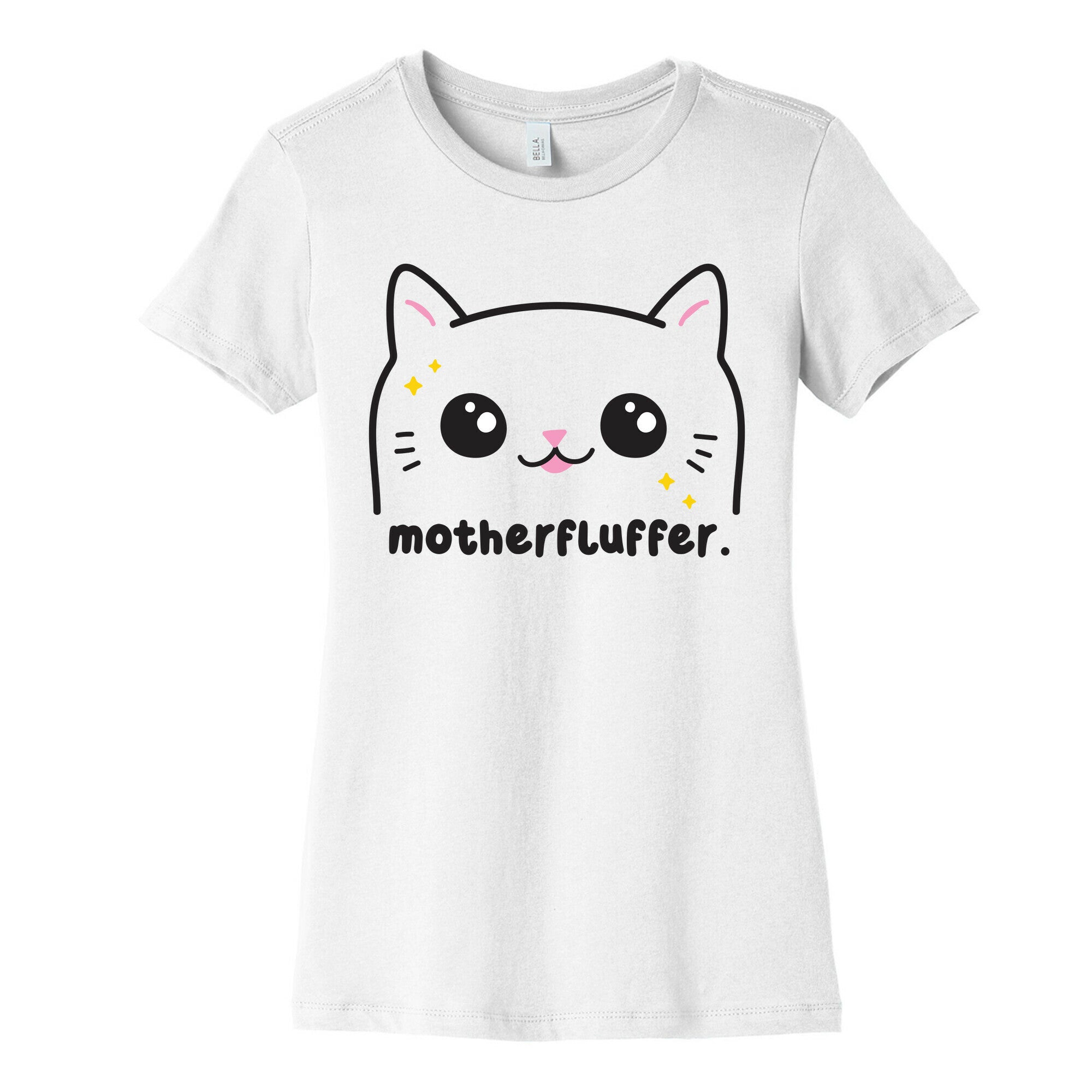 Cuss Cat Motherfluffer Women's Cotton Tee