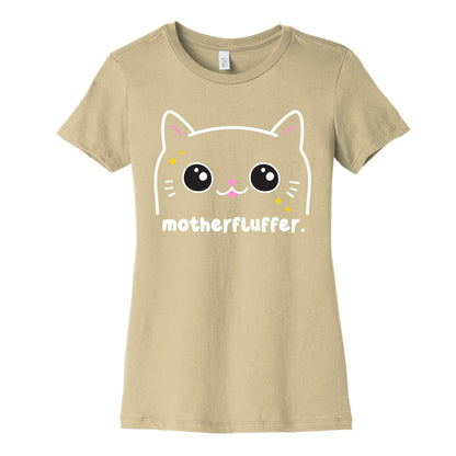 Cuss Cat Motherfluffer Women's Cotton Tee