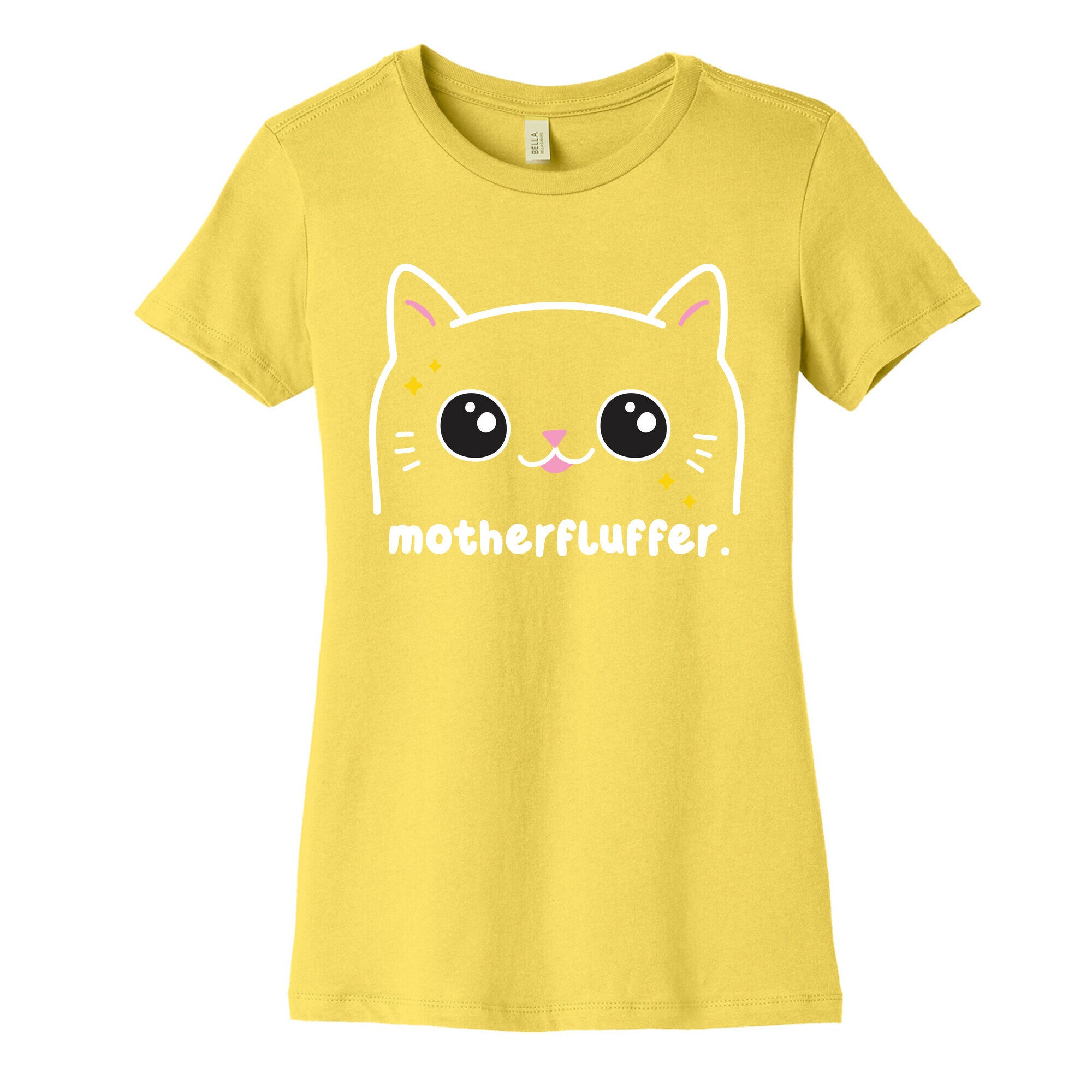 Cuss Cat Motherfluffer Women's Cotton Tee
