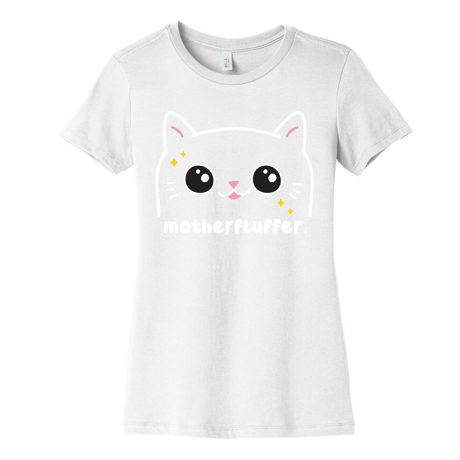 Cuss Cat Motherfluffer Women's Cotton Tee