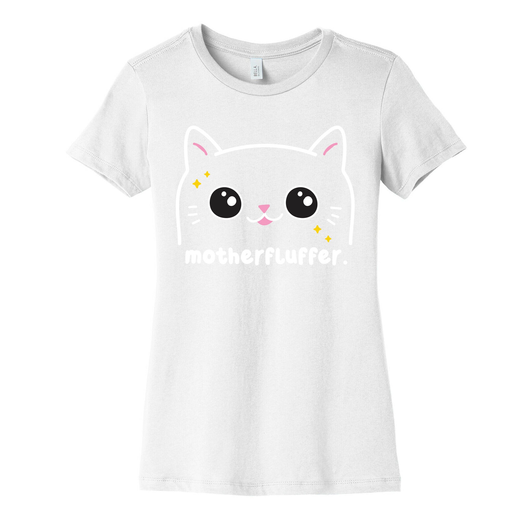 Cuss Cat Motherfluffer Women's Cotton Tee