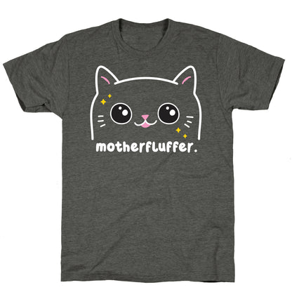 Cuss Cat Motherfluffer Unisex Triblend Tee