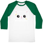 Cuss Cat Motherfluffer Baseball Tee
