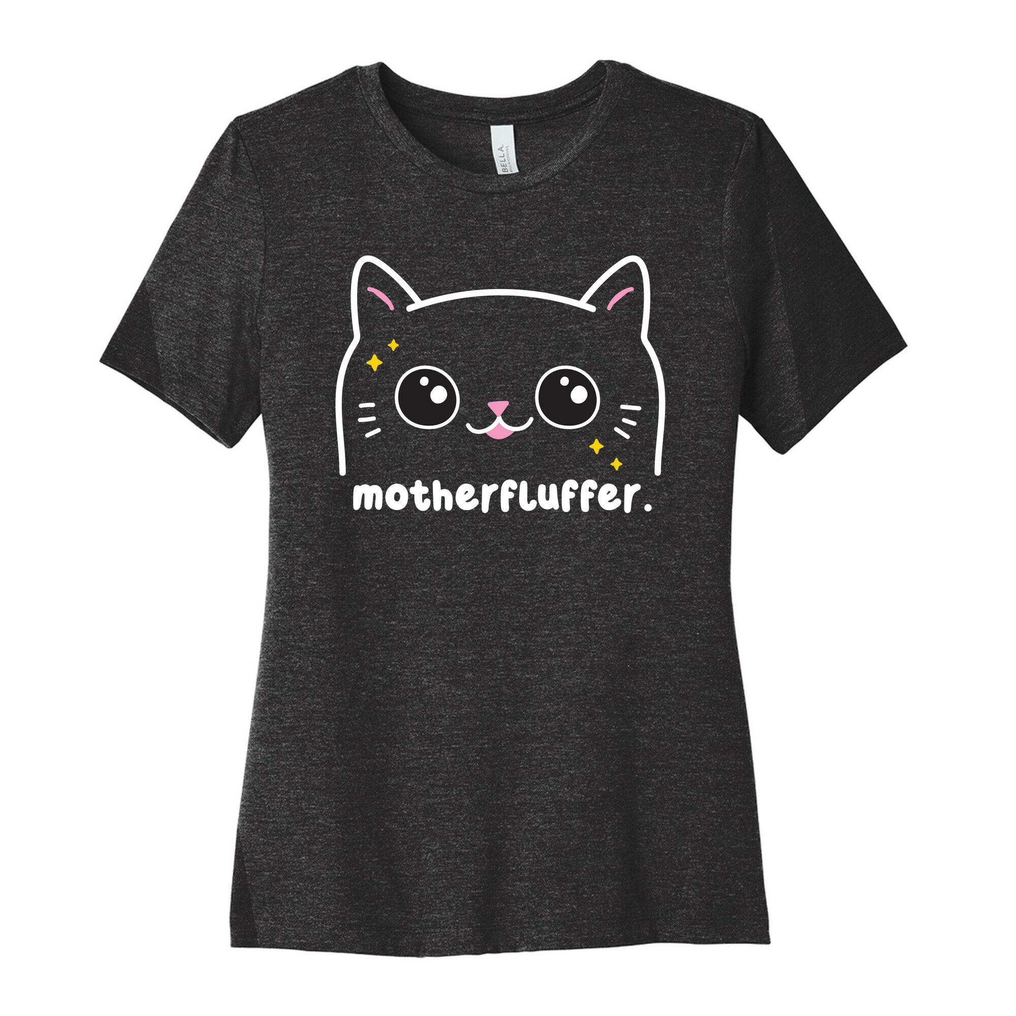 Cuss Cat Motherfluffer Women's Cotton Tee