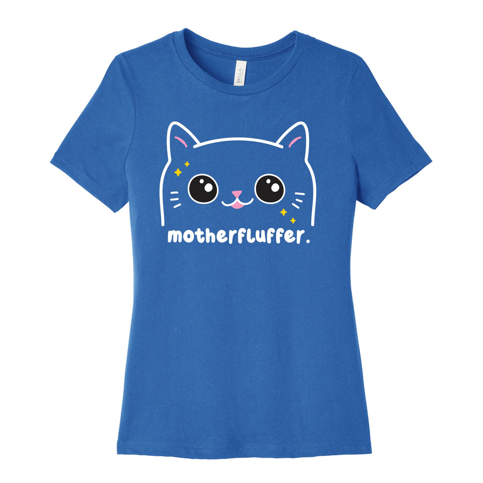 Cuss Cat Motherfluffer Women's Cotton Tee