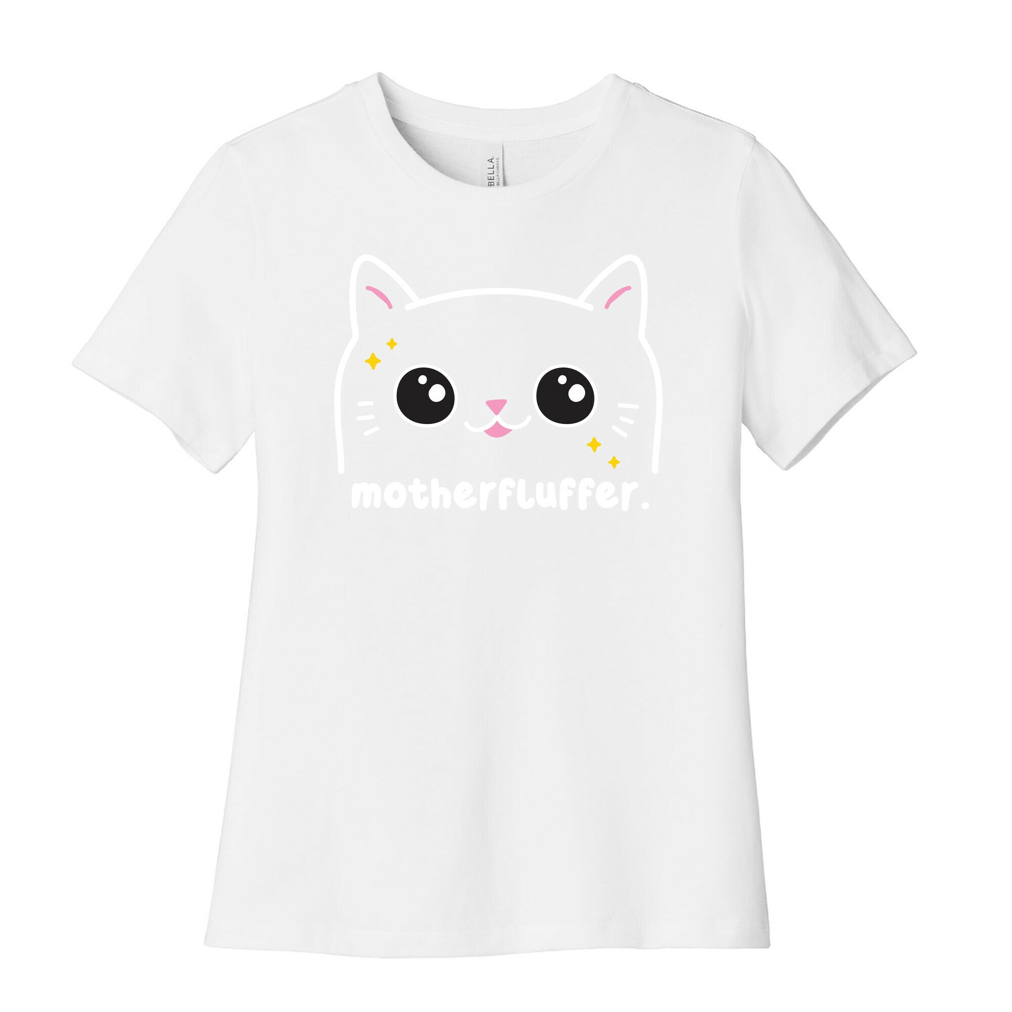 Cuss Cat Motherfluffer Women's Cotton Tee