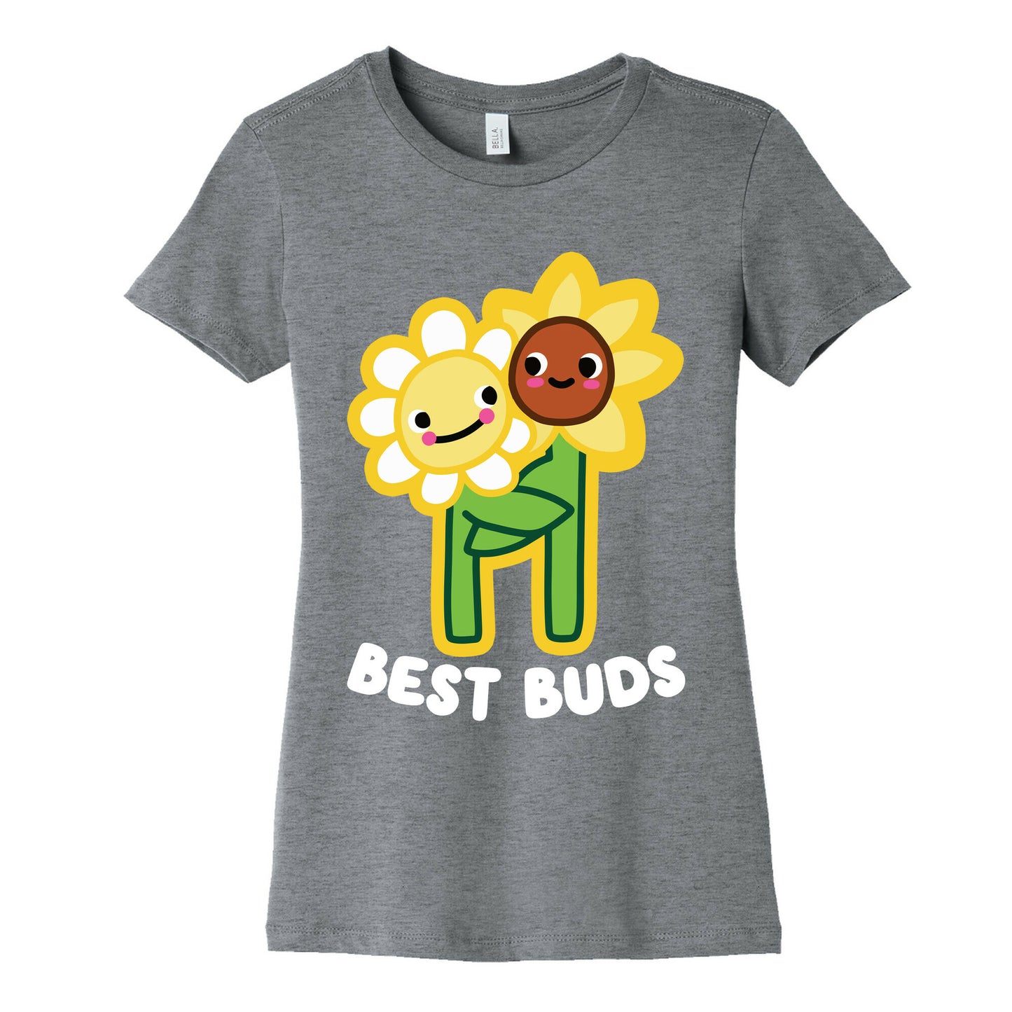 Best Buds (Flower Friends) Women's Cotton Tee