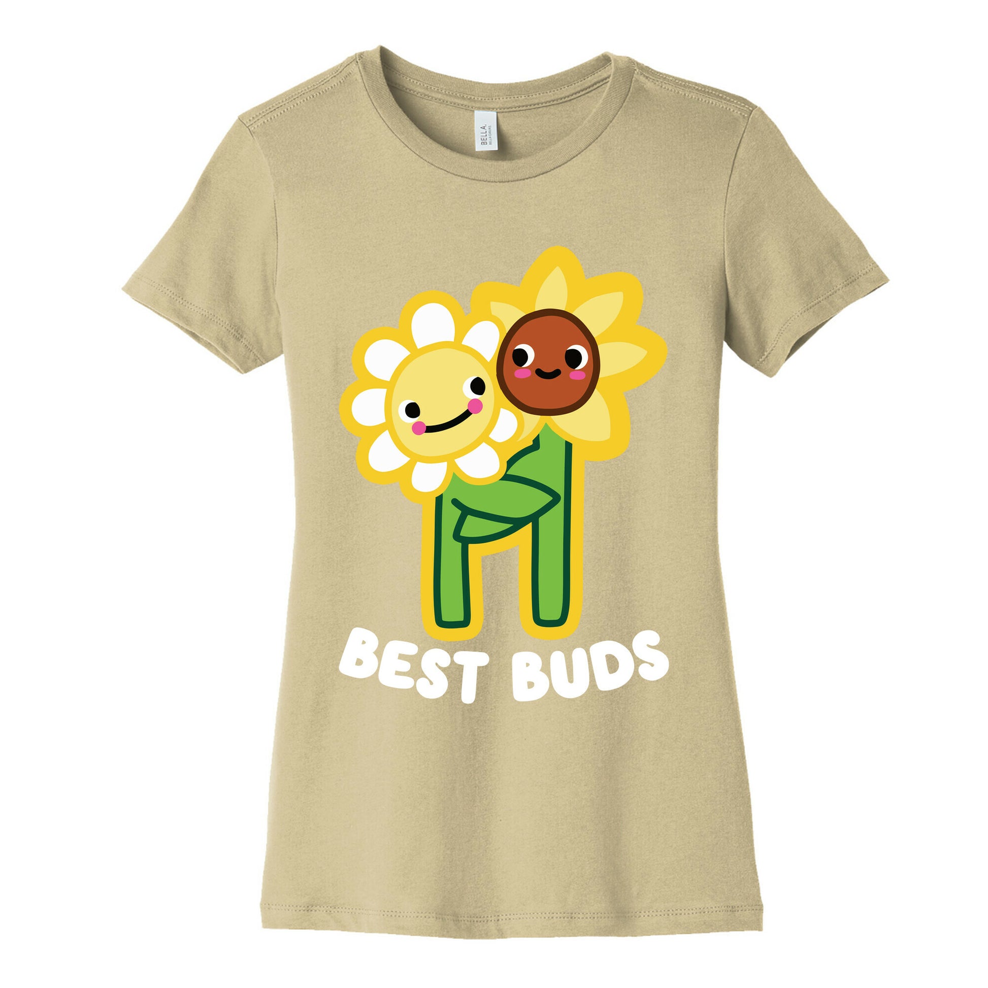 Best Buds (Flower Friends) Women's Cotton Tee