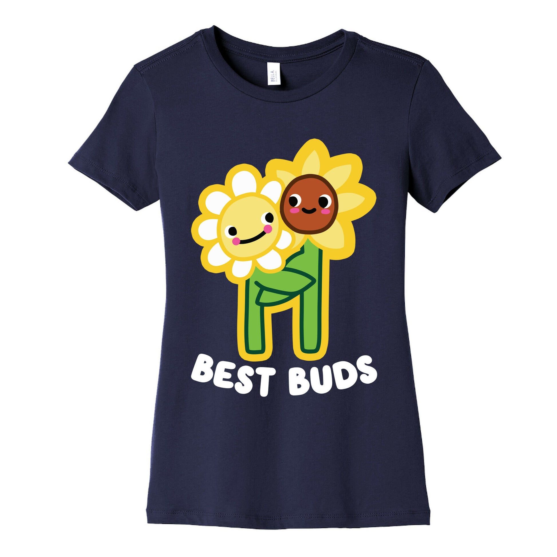 Best Buds (Flower Friends) Women's Cotton Tee