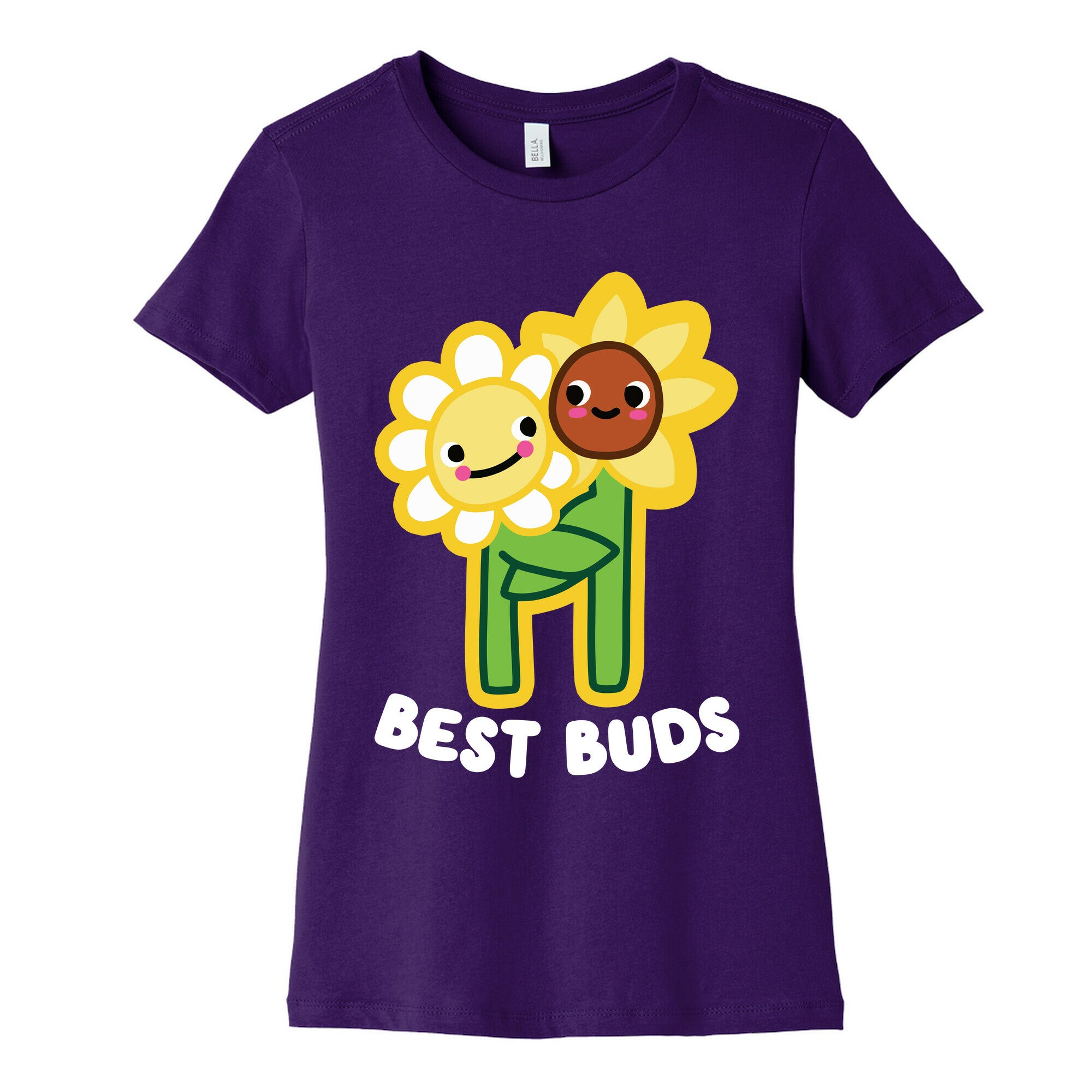Best Buds (Flower Friends) Women's Cotton Tee