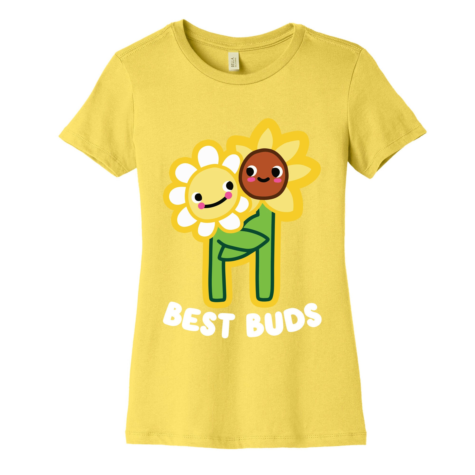 Best Buds (Flower Friends) Women's Cotton Tee