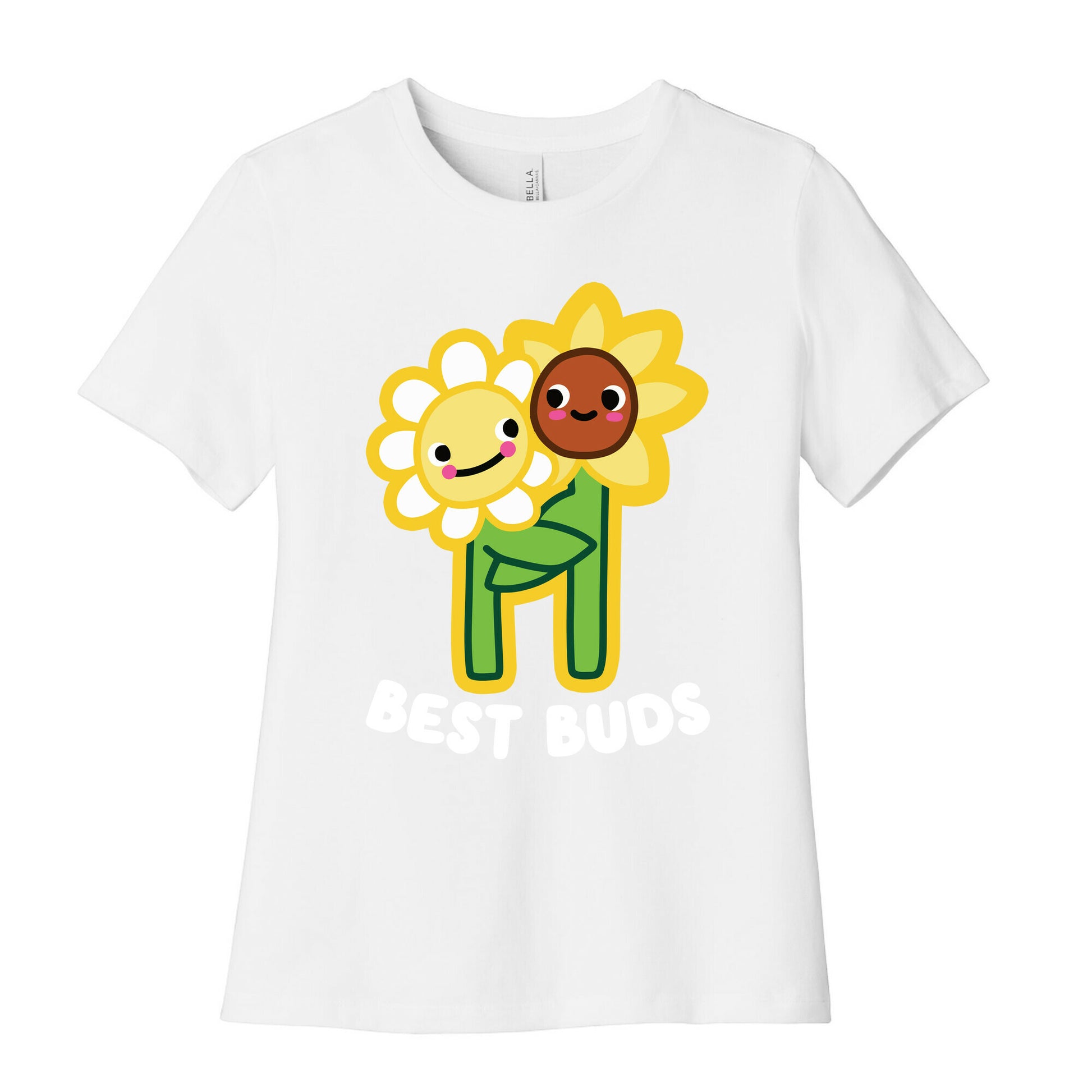 Best Buds (Flower Friends) Women's Cotton Tee