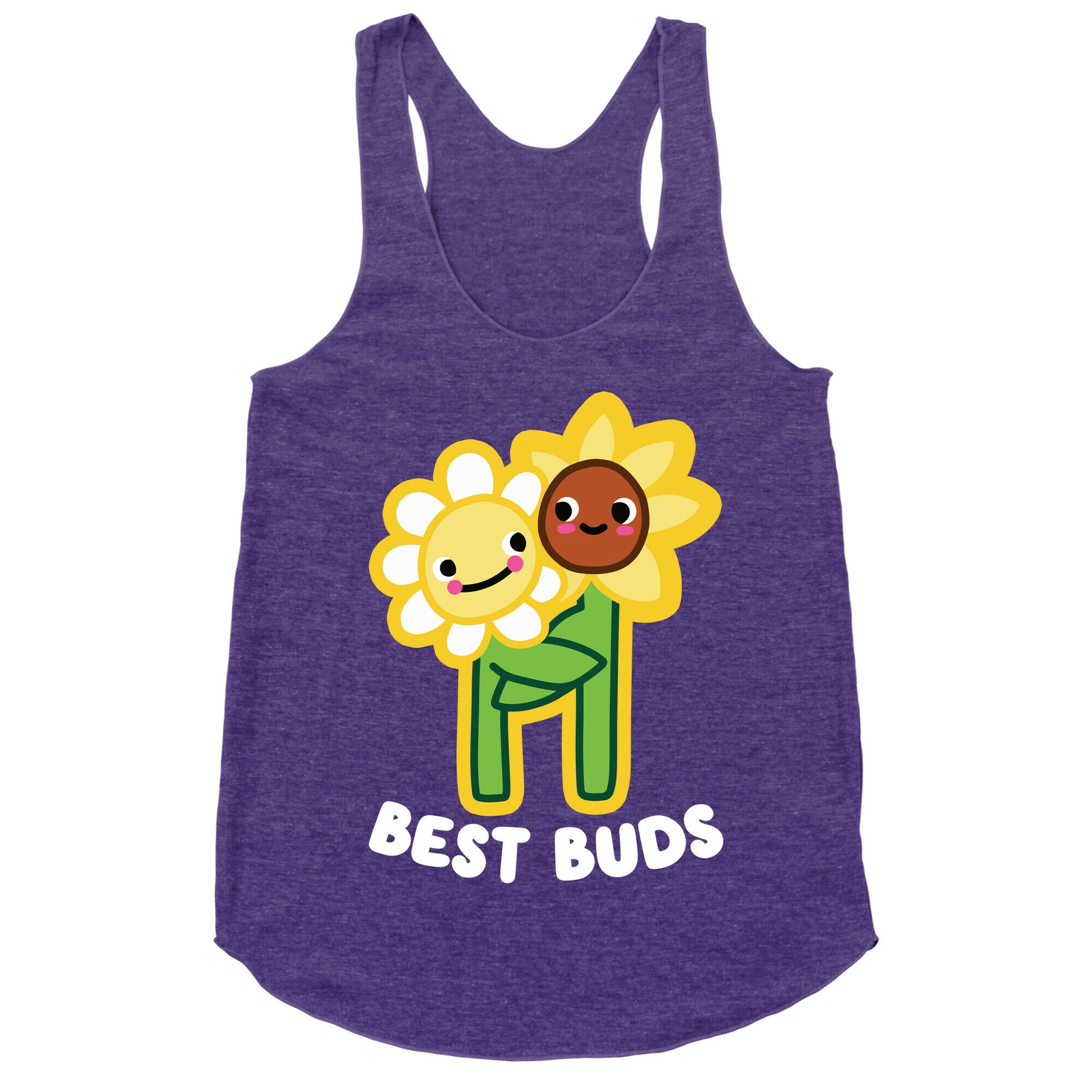 Best Buds (Flower Friends) Racerback Tank