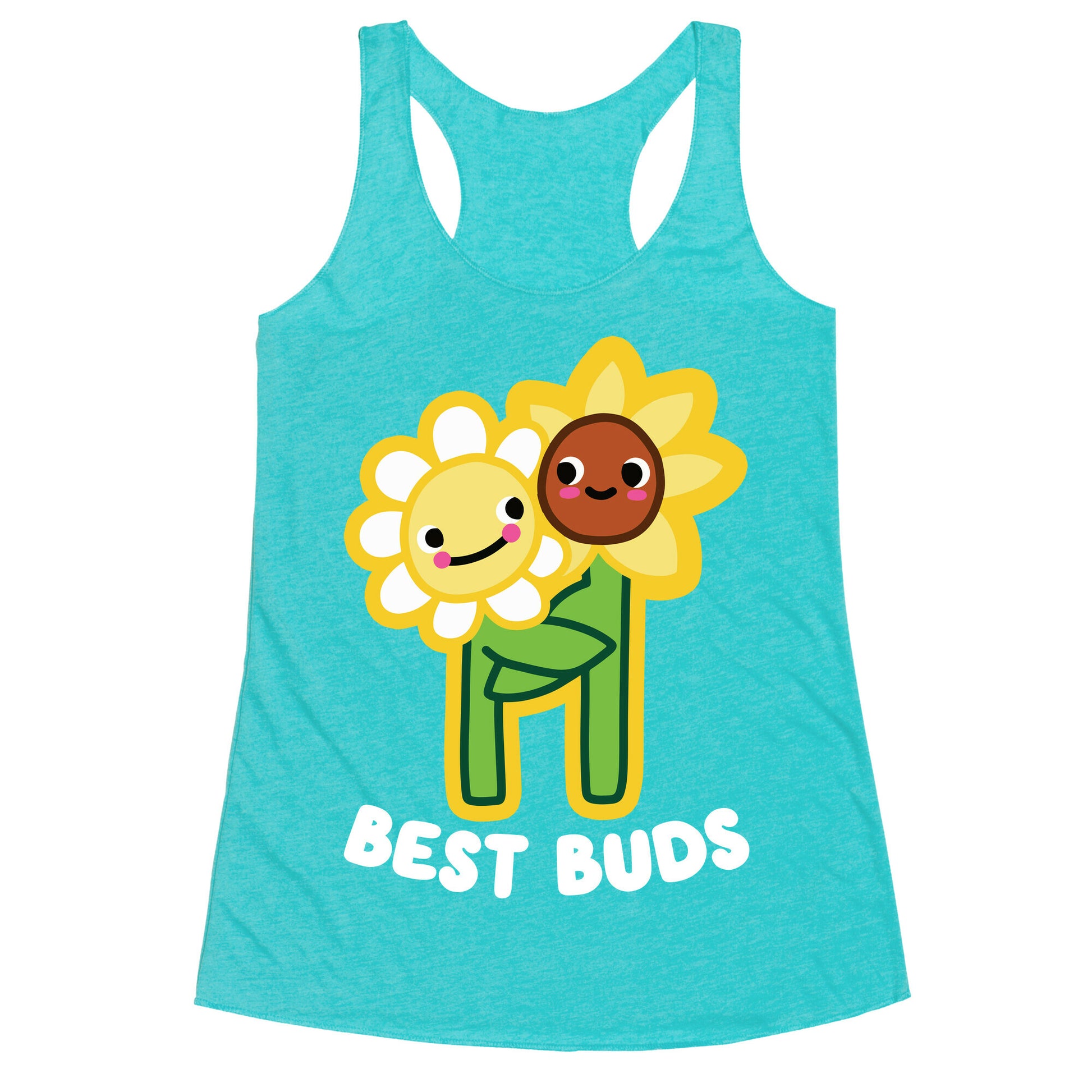 Best Buds (Flower Friends) Racerback Tank