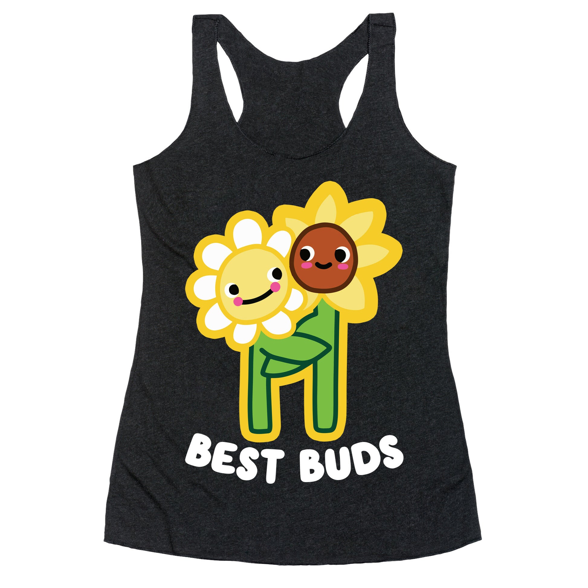 Best Buds (Flower Friends) Racerback Tank