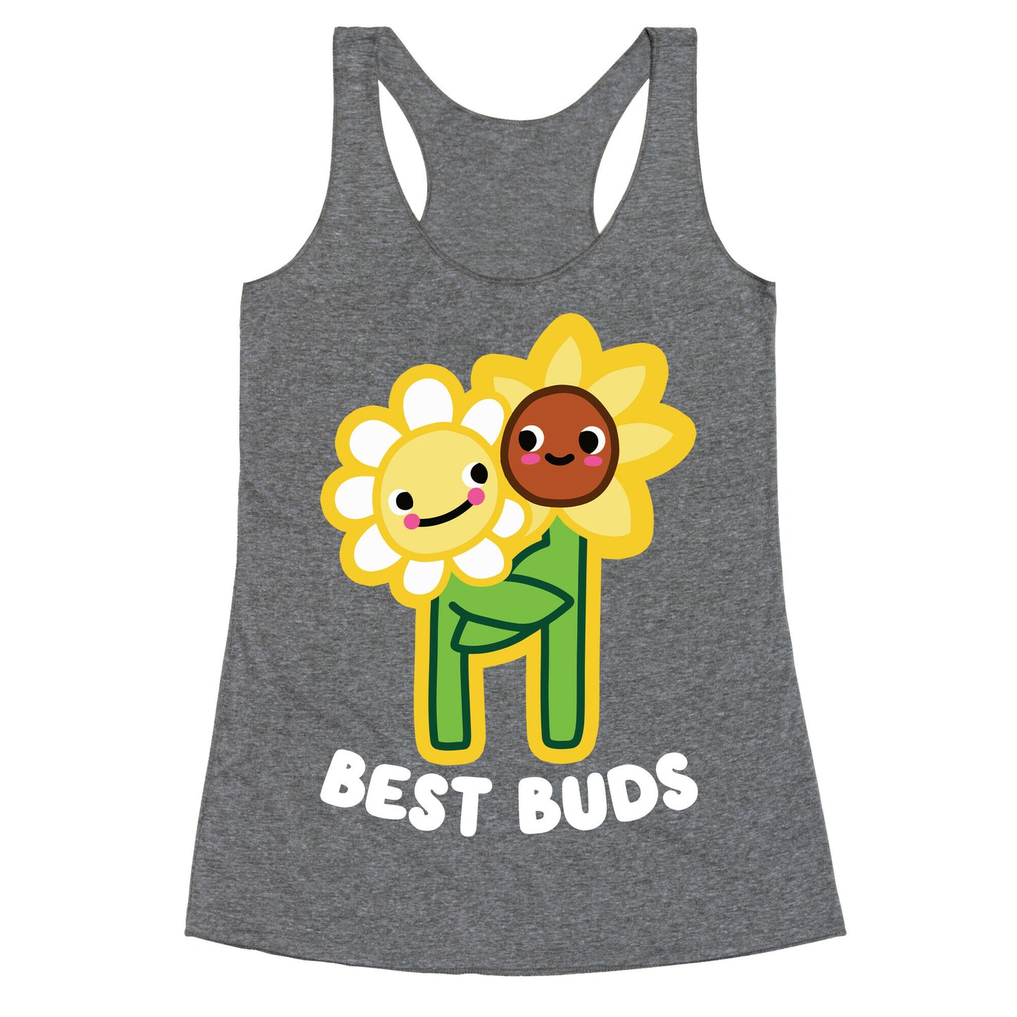 Best Buds (Flower Friends) Racerback Tank