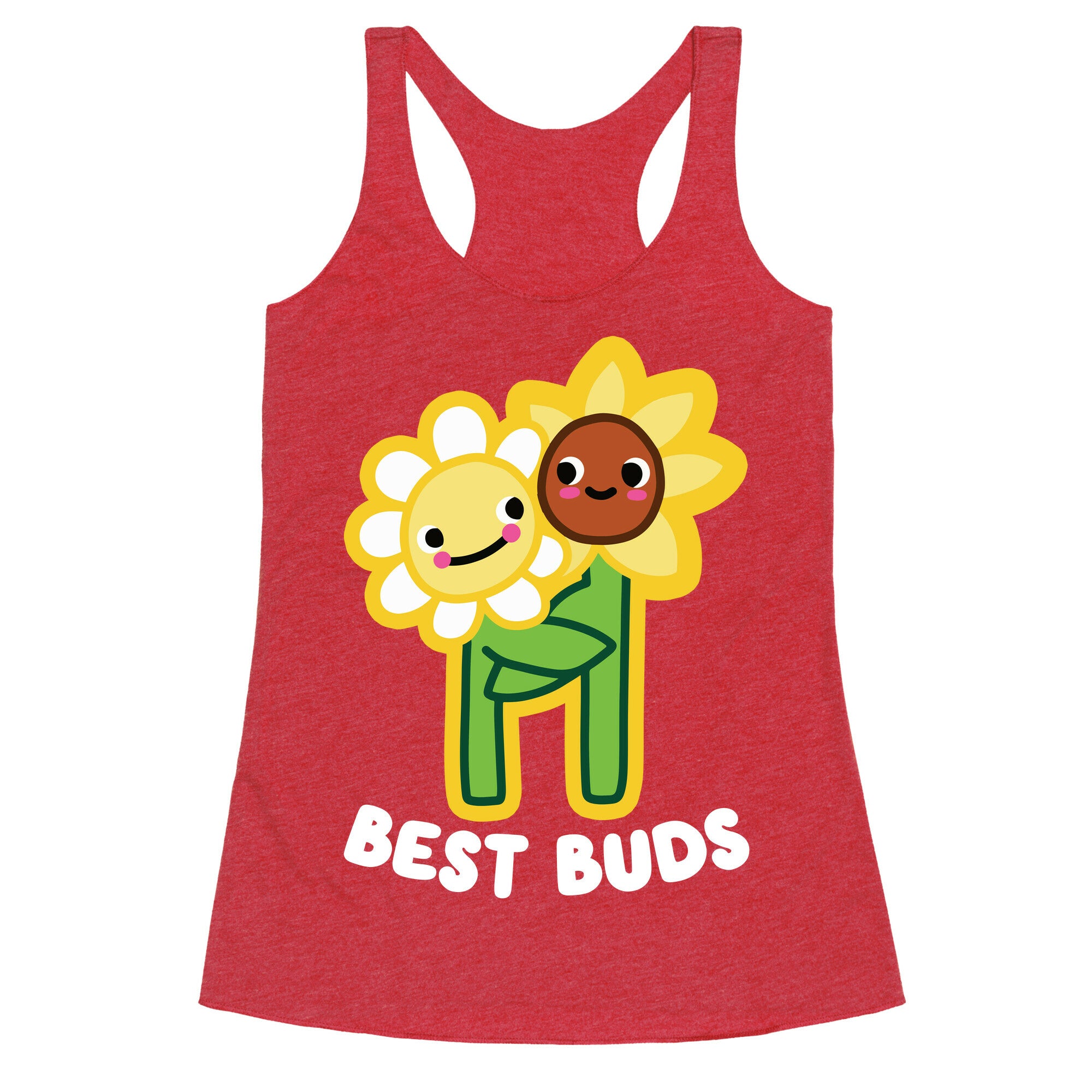 Best Buds (Flower Friends) Racerback Tank