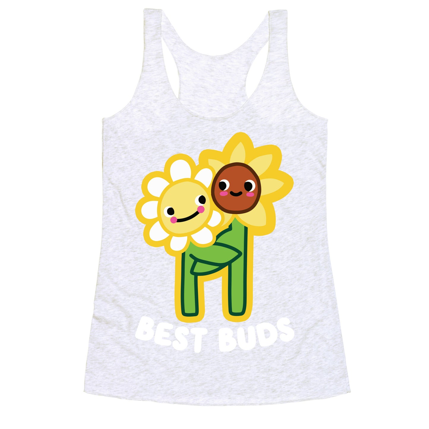 Best Buds (Flower Friends) Racerback Tank