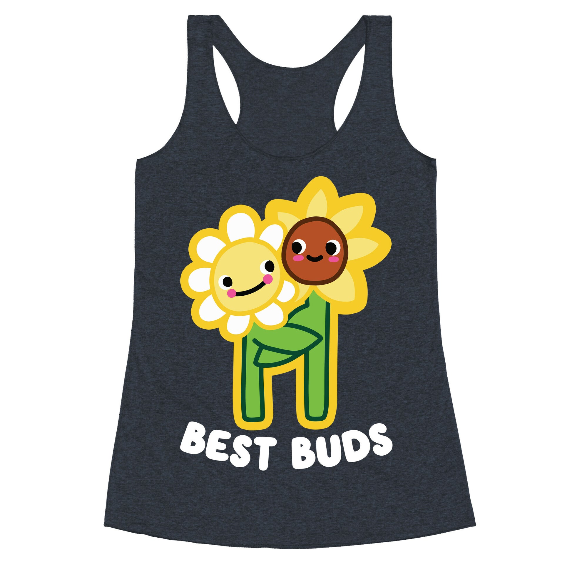 Best Buds (Flower Friends) Racerback Tank