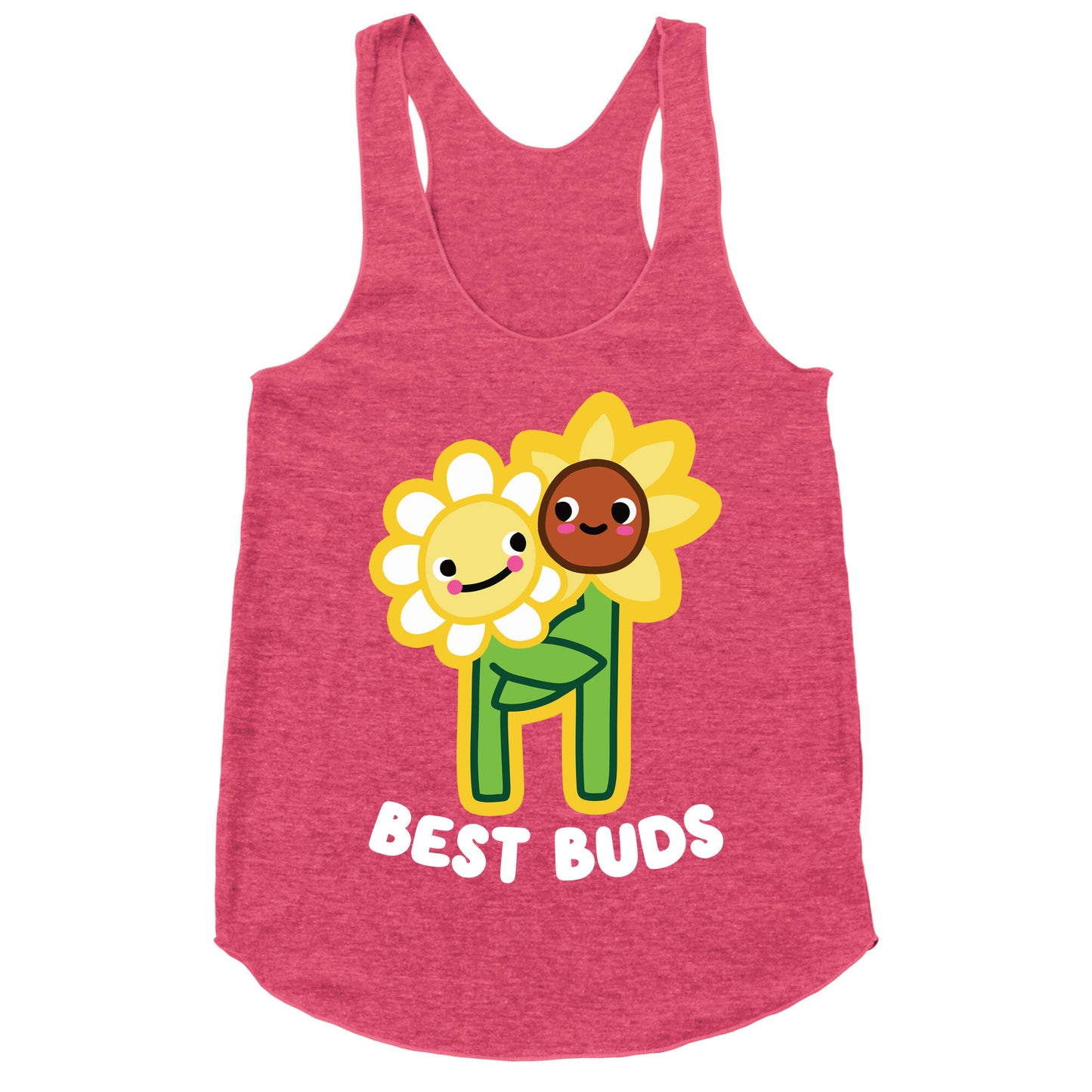 Best Buds (Flower Friends) Racerback Tank