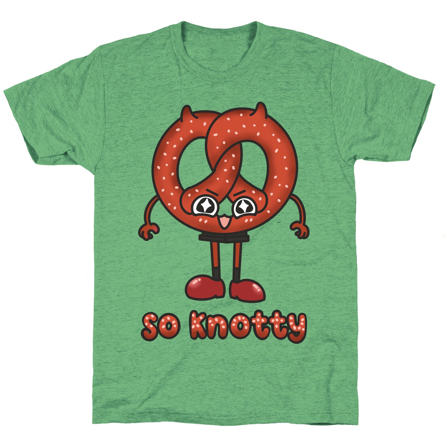 So Knotty Pretzel Unisex Triblend Tee