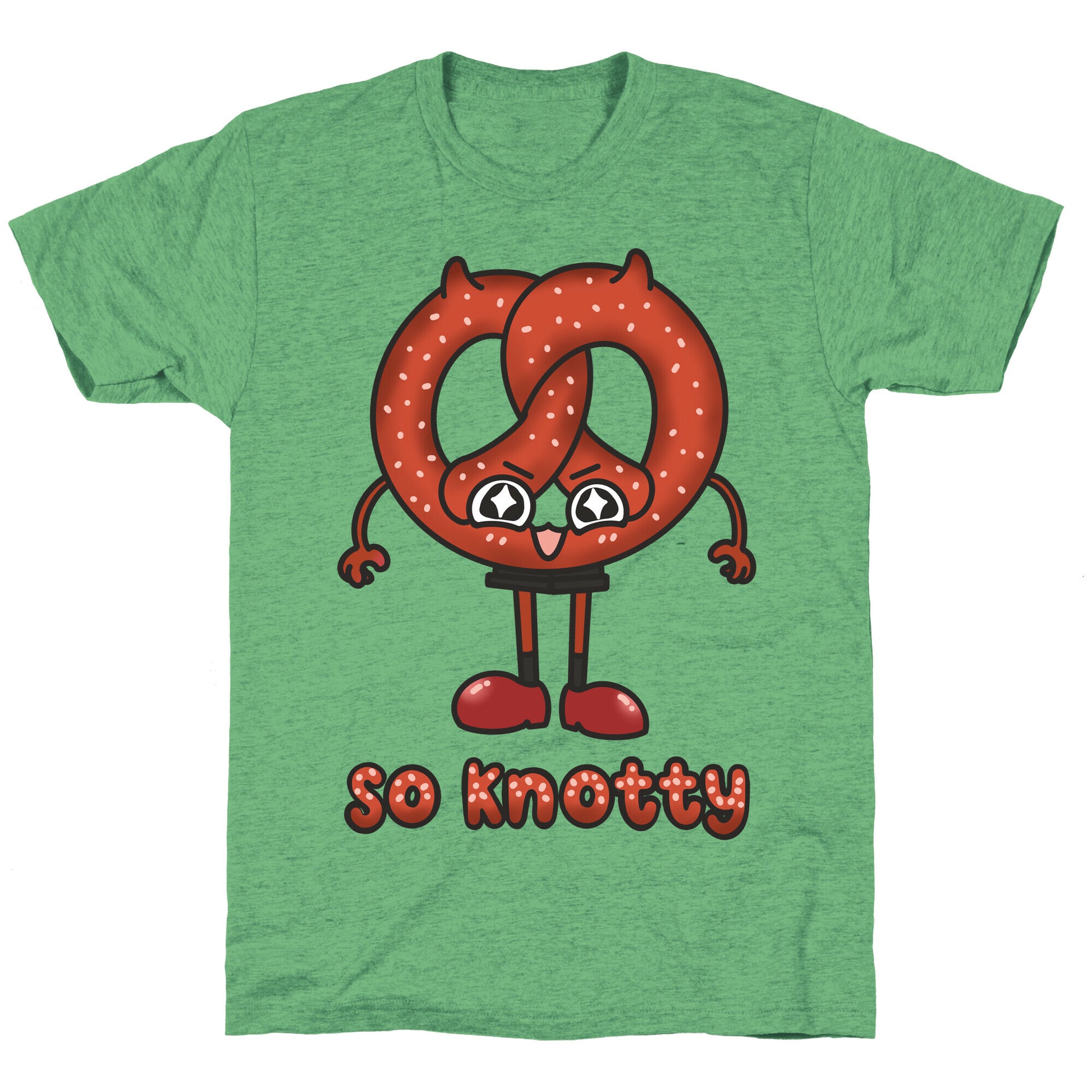 So Knotty Pretzel Unisex Triblend Tee