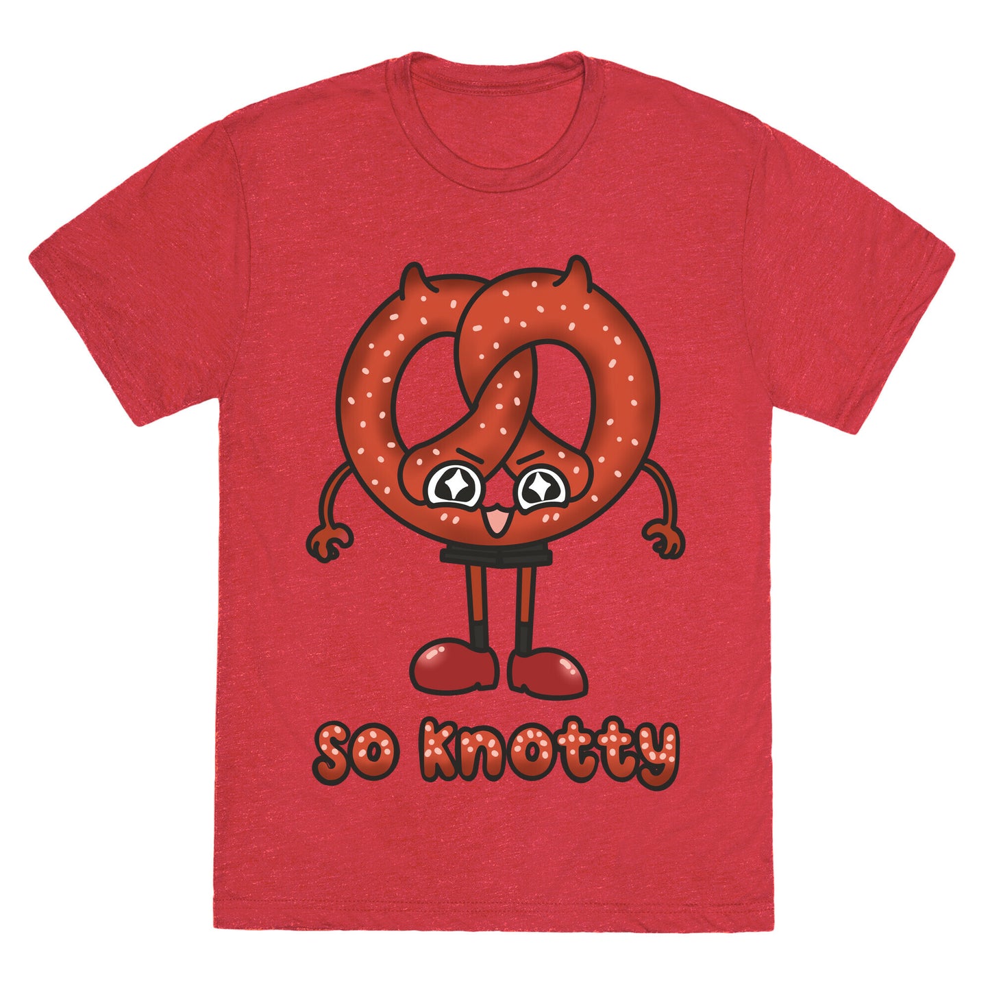 So Knotty Pretzel Unisex Triblend Tee