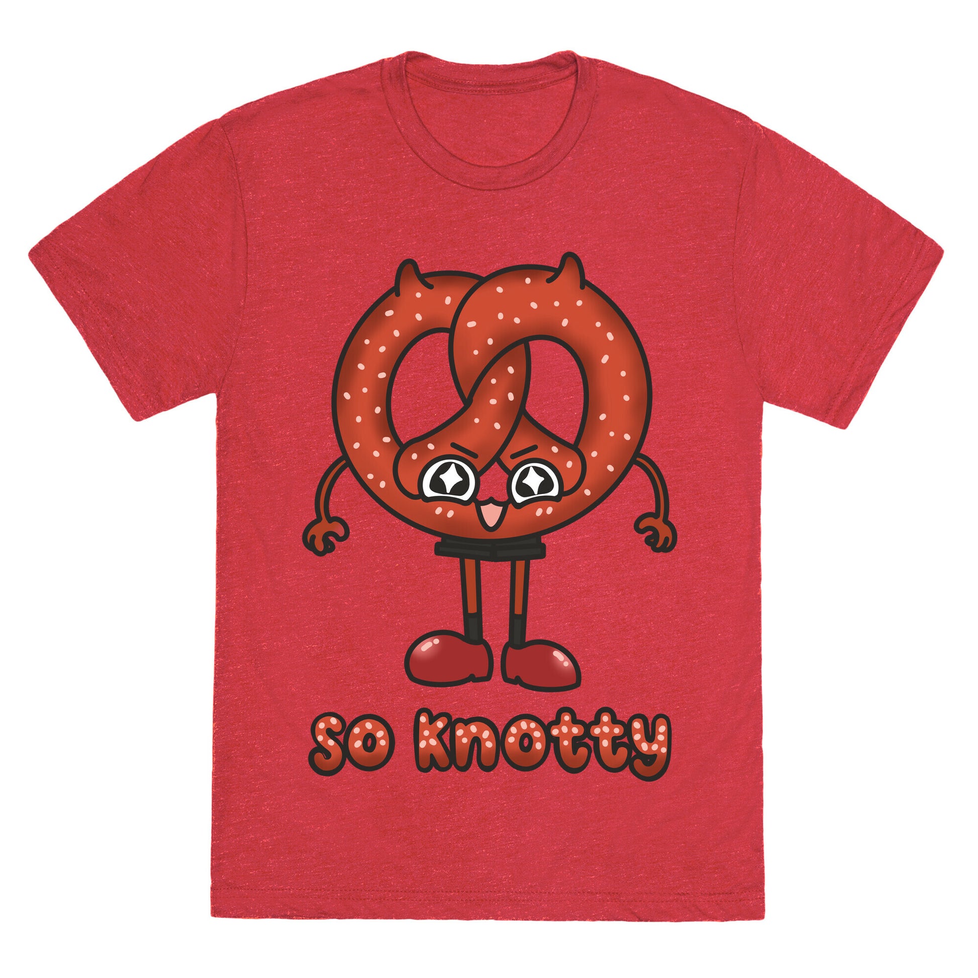 So Knotty Pretzel Unisex Triblend Tee