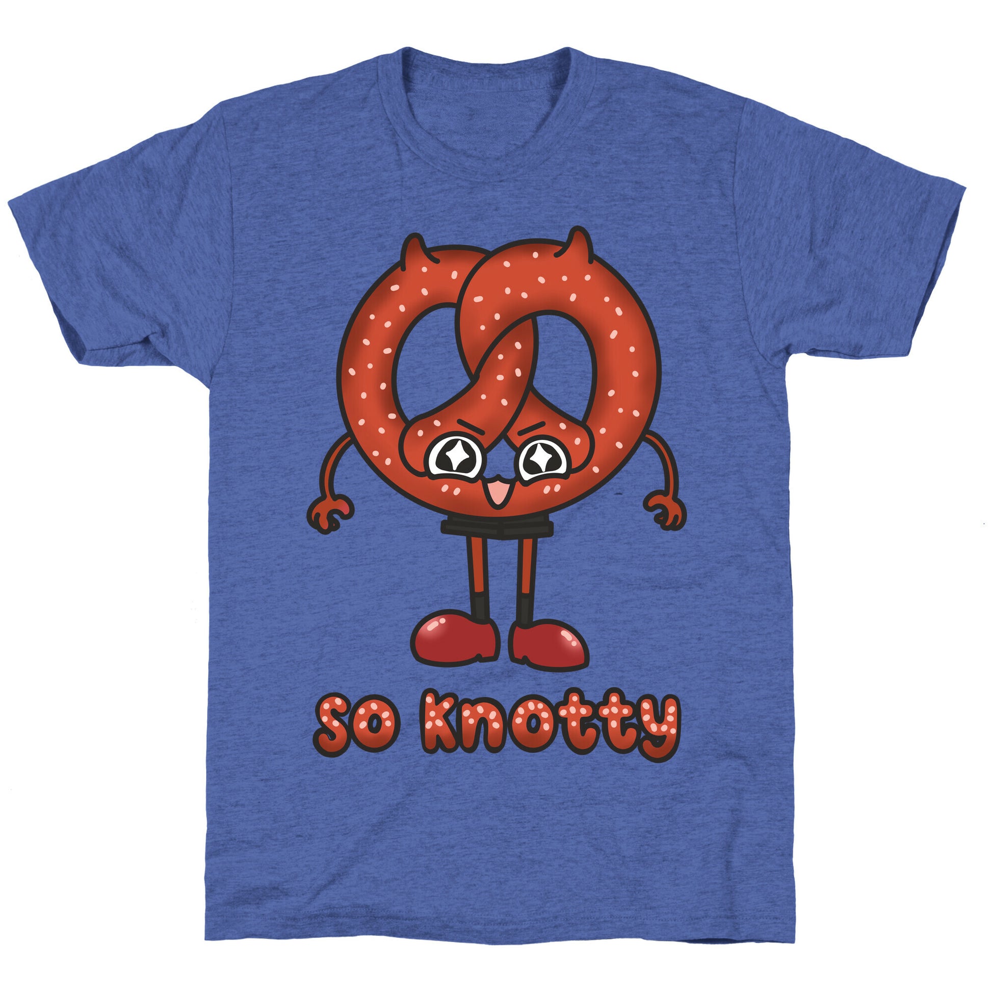 So Knotty Pretzel Unisex Triblend Tee