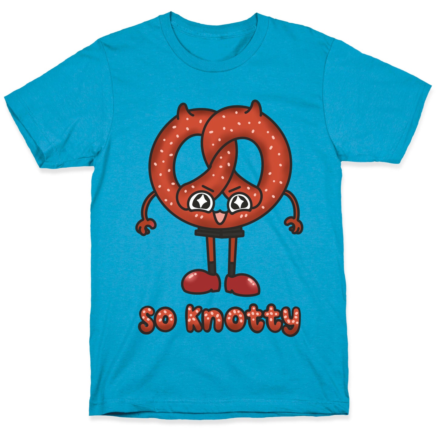 So Knotty Pretzel Unisex Triblend Tee