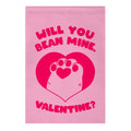 Will You Bean Mine, Valentine? Garden Flag