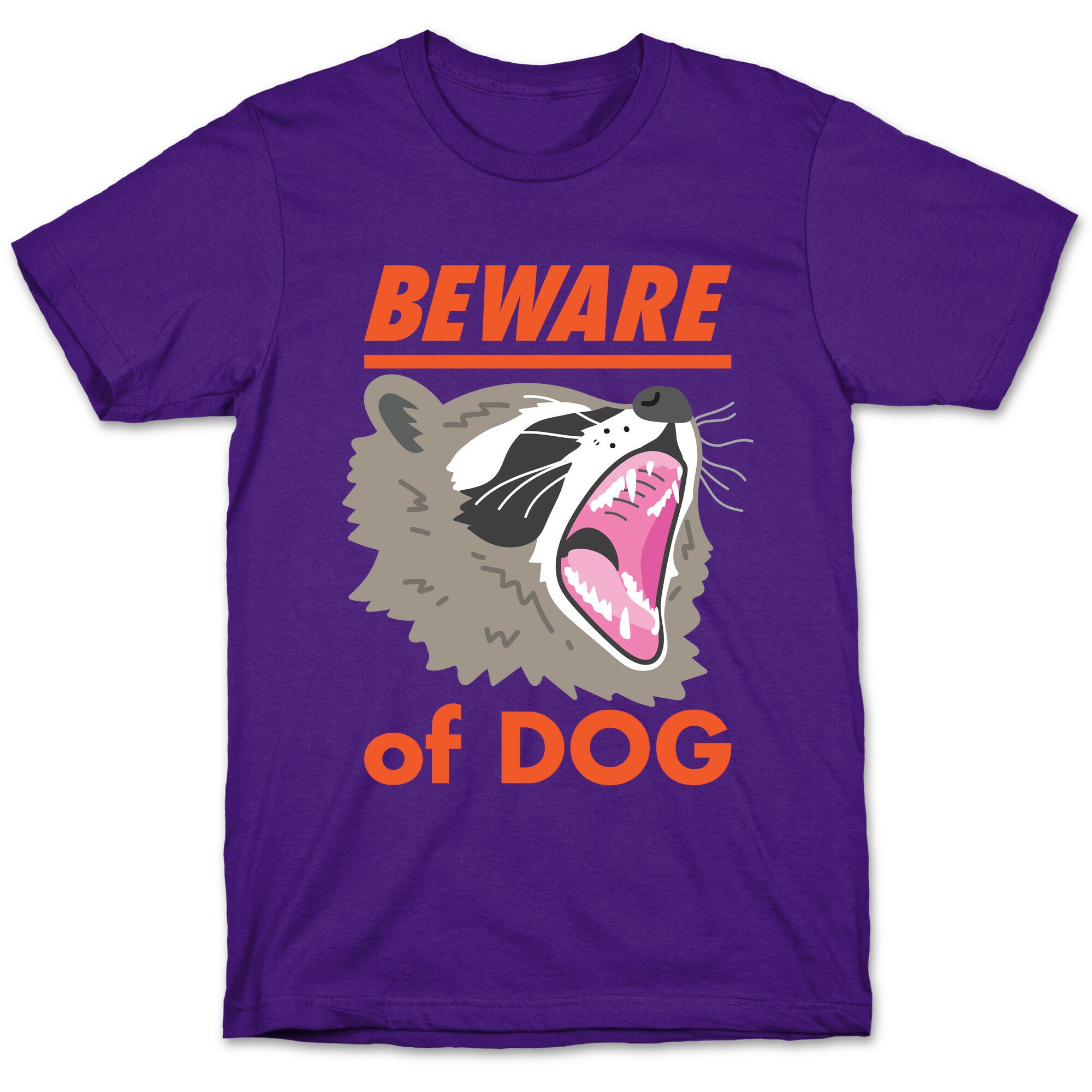 Beware of Dog (Raccoon) T-Shirt