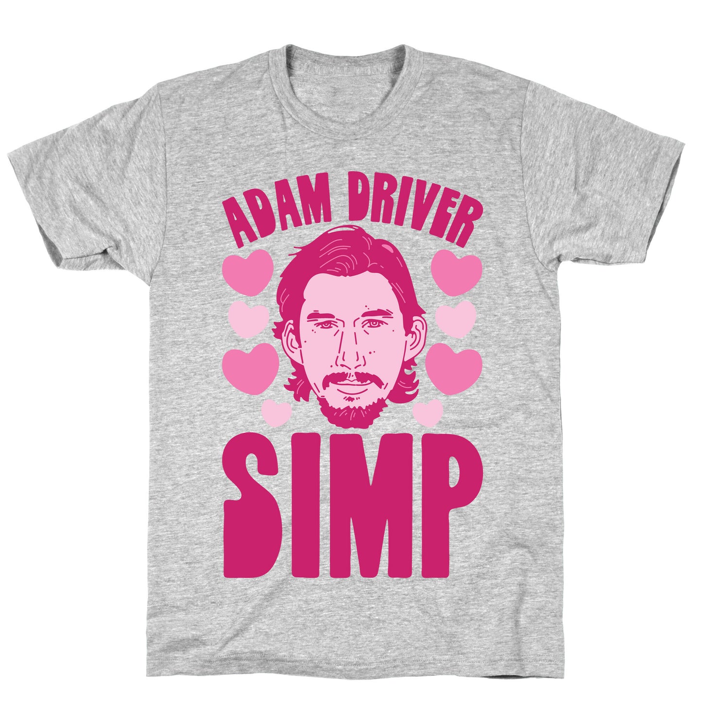 Adam Driver Simp Parody T-Shirt