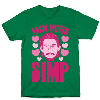 Adam Driver Simp Parody T-Shirt