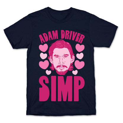 Adam Driver Simp Parody T-Shirt
