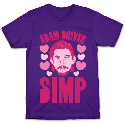 Adam Driver Simp Parody T-Shirt