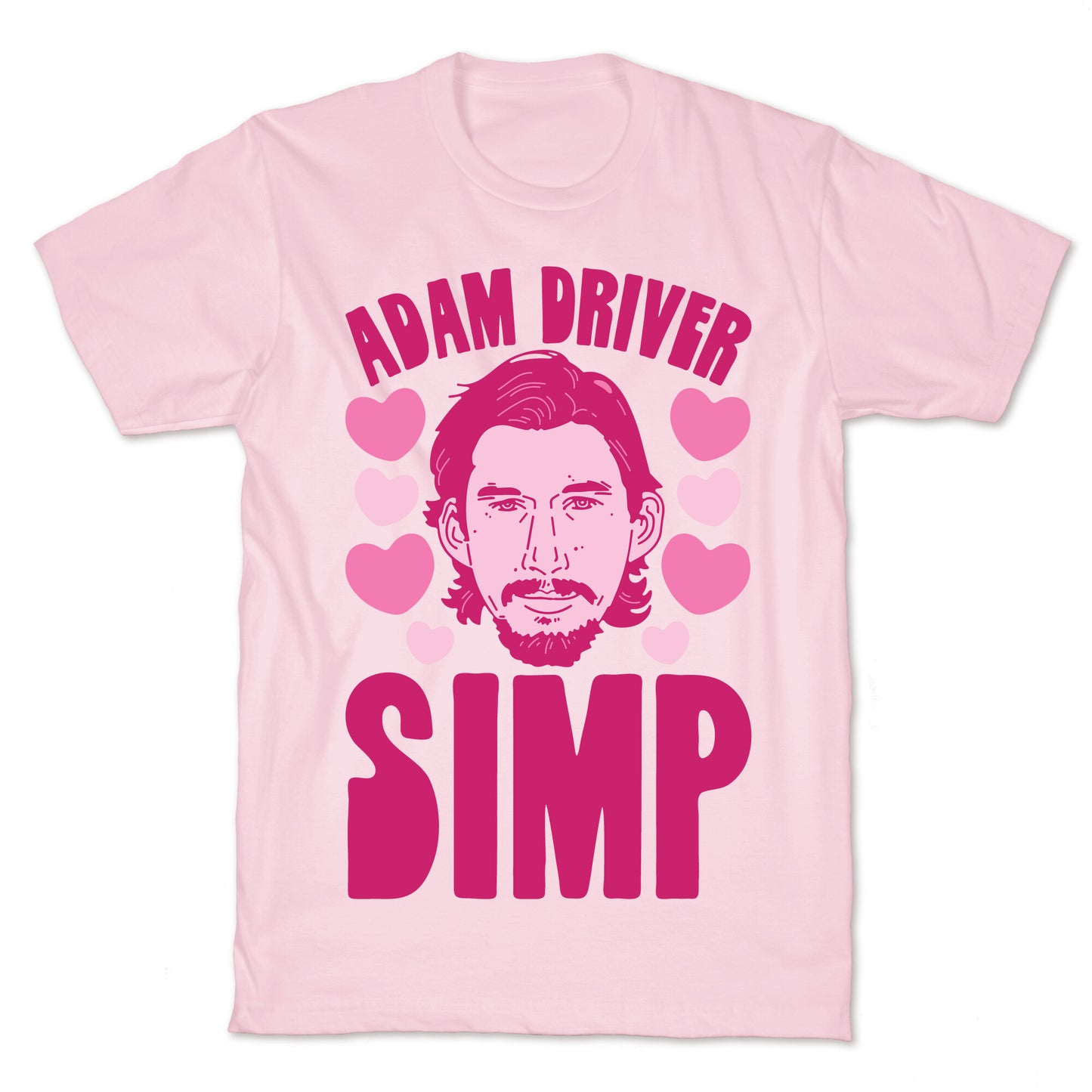 Adam Driver Simp Parody T-Shirt
