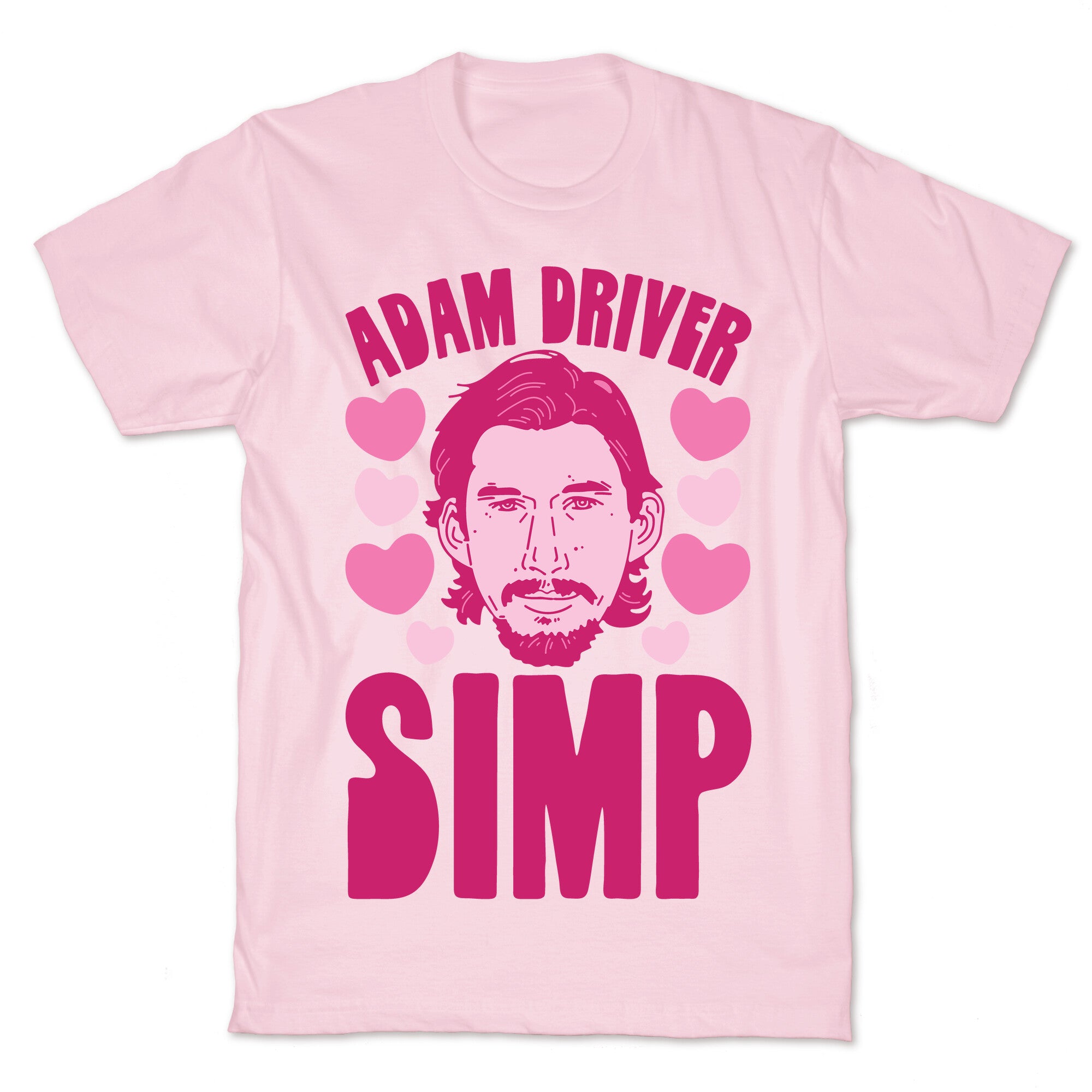 Adam Driver Simp Parody T-Shirt
