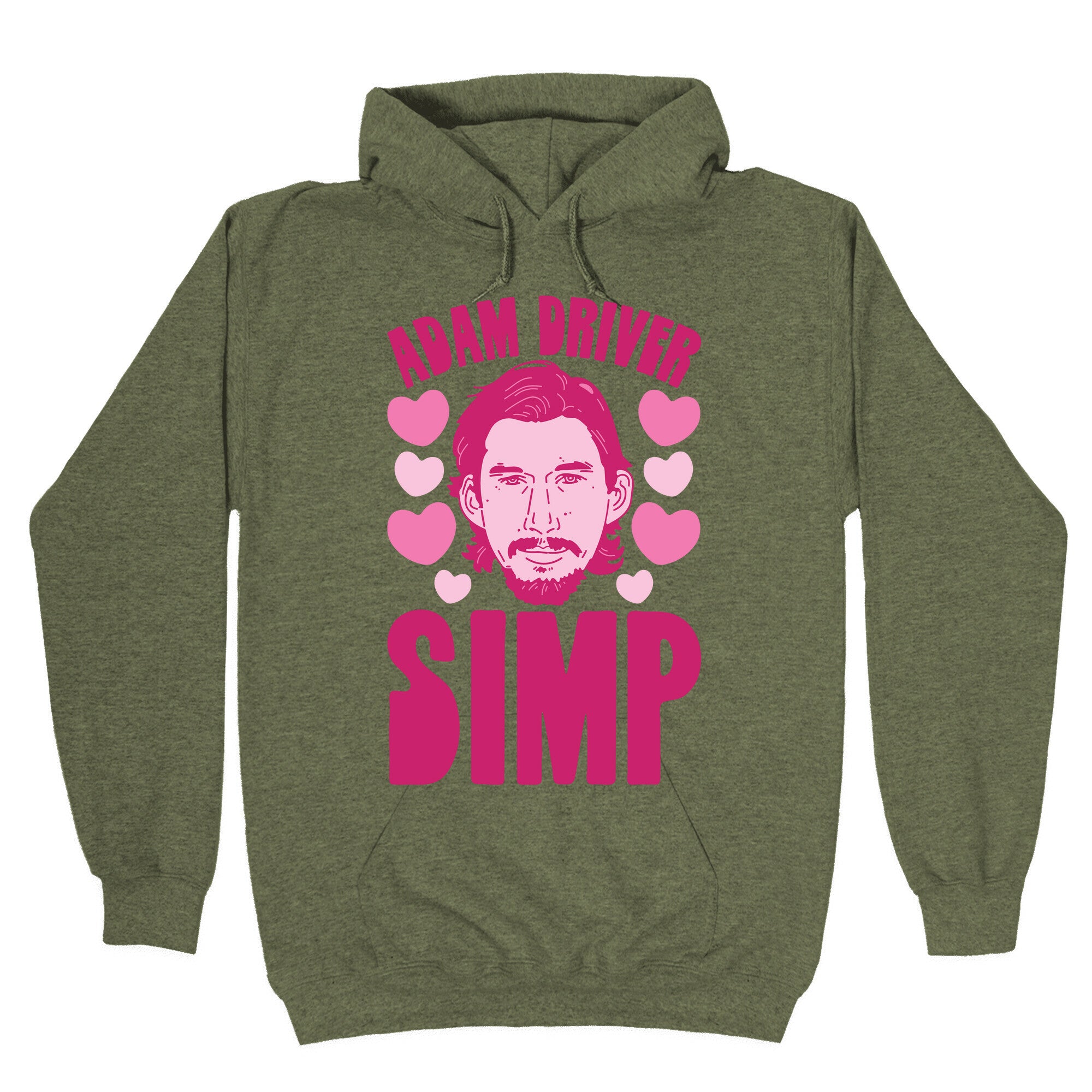 Adam Driver Simp Parody Hoodie